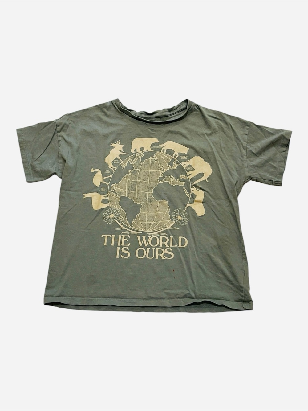 FREE ADD-ON The Commons L(12/14) Graphic Tee The World is Ours